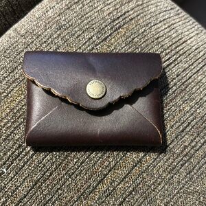 Portland Leather Goods Mini Daisy Wallet- Grizzly